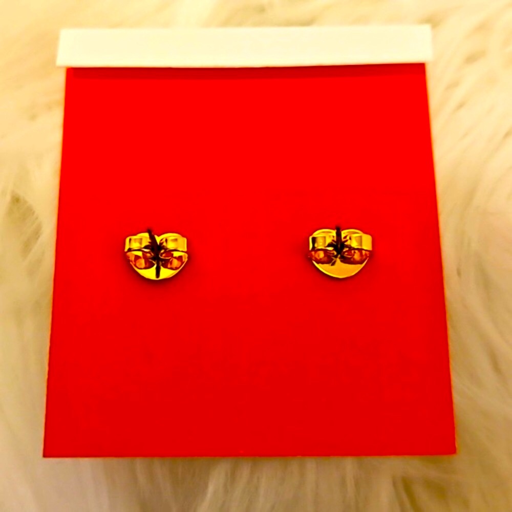 Kate Spade Gold Elephant Star Earrings - BNWT - Picture 3 of 4